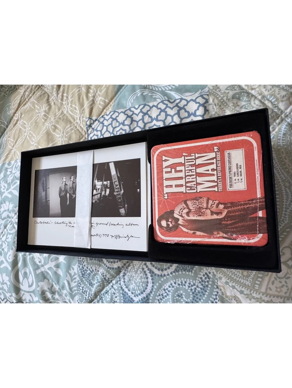 Big Lebowski Achiever’s Box Set – Replacement Box, Towel, Coasters & Art Cards